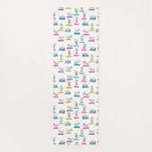 Dalmatische hond yoga yogamat (Achterkant)