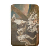 Dalmatische Honden (door James Ward) Badmat (Voorkant Verticaal)