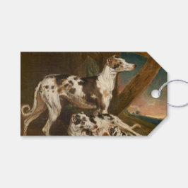 Dalmatische Honden (door James Ward) Cadeaulabel
