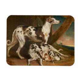 Dalmatische Honden (door James Ward) Magneet