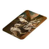 Dalmatische Honden (door James Ward) Magneet (Linkerzijde)