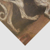 Dalmatische Honden (door James Ward) Tissuepapier (Detail)