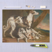 Dalmatische Honden (door James Ward) Tissuepapier (Craft)