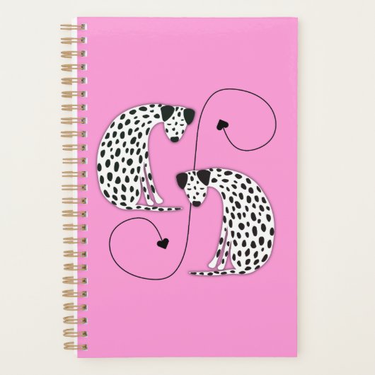 Dalmatische honden Planner (Voorkant)