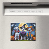 Dalmatische Honden Pompoen Halloween Grappig Magneet (Insitu (Vaatwasser))