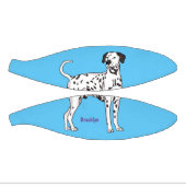 Dalmatische hondencartoon basketbal (Panelen)