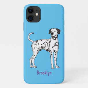 Dalmatische hondencartoon Case-Mate iPhone case