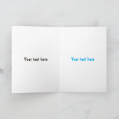 Dalmatische hondencartoon kaart (Binnen)