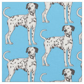 Dalmatische hondencartoon stof (Close Up)