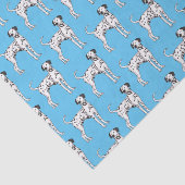 Dalmatische hondencartoon tissuepapier (Detail)