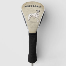 Dalmatische Hondenliefhebber Cream Persoonlijk Golfheadcover