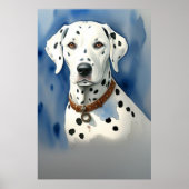 Dalmatische hondenprint, waarde Poster papier (mat (Voorkant)