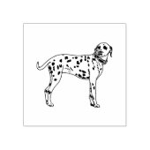 Dalmatische Hondenras Rubber Stamp Rubberstempel (Afrduk)