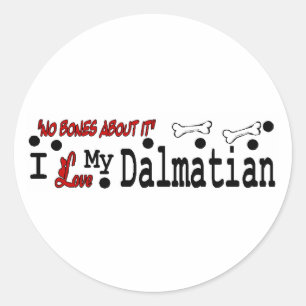 Dalmatische (I Love) Sticker