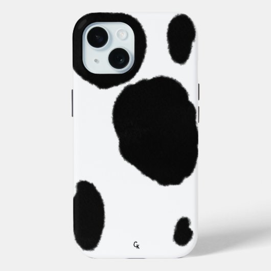 Dalmatische iPhone 15 hoesje (Achterkant)