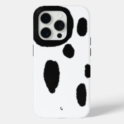 Dalmatische iPhone 15 Pro hoesje (Achterkant)