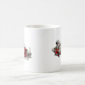 Dalmatische jongen met vuurwapen koffiemok (Center)