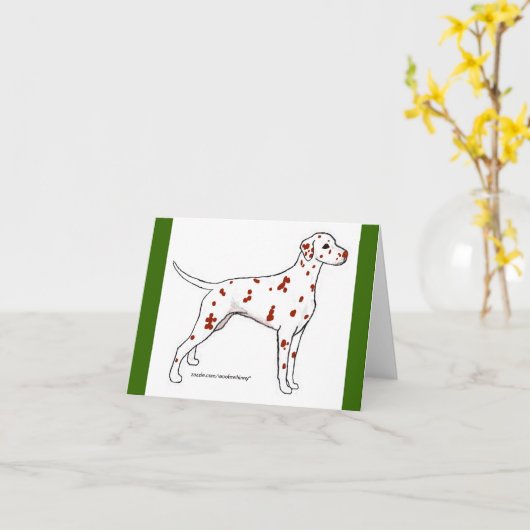 Dalmatische Kaarten: Lever-bevlekt Kaart (Gele Bloem)