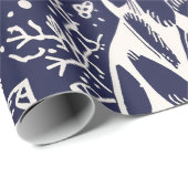 Dalmatische kerst cadeaupapier (Rol Hoek)