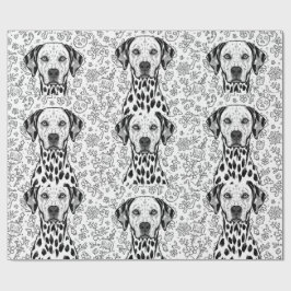 Dalmatische kerst cadeaupapier