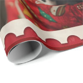 Dalmatische kerst cadeaupapier (Rol Hoek)