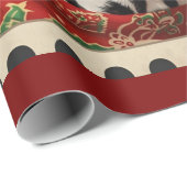 Dalmatische kerst cadeaupapier (Rol Hoek)