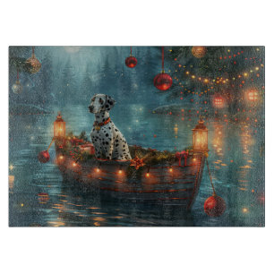 Dalmatische Kerst Feestelijke Reis Snijplank