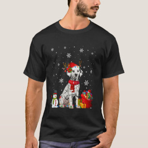 Dalmatische kerstboomluiers t-shirt