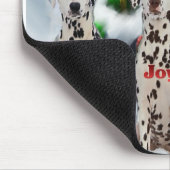 Dalmatische kerstcadeautjes muismat (Hoek)