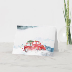 Dalmatische kerstkaart kaart