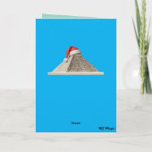 Dalmatische Kerstkous Vakantie Kaart (Achterkant)