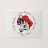 Dalmatische Kerstmis Legpuzzel (Horizontaal)