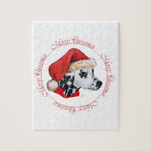 Dalmatische Kerstmis Legpuzzel (Verticaal)