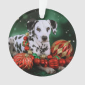 Dalmatische kerstornament ornament (voorkant)