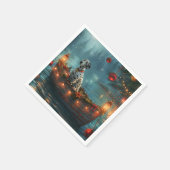 Dalmatische kerstreis servet (Hoek)