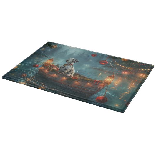 Dalmatische kerstreis snijplank (Hoek)