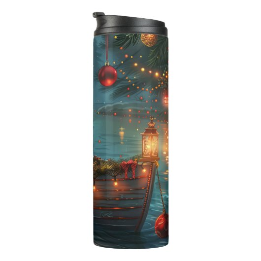 Dalmatische kerstreis thermosbeker (Geroteerd rechts)