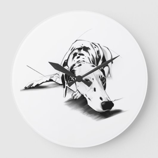 Dalmatische Klok - Honden Kunst (Voorkant)