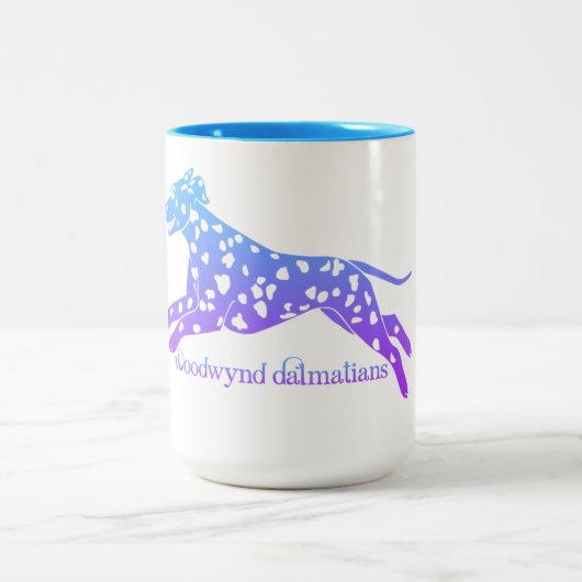 Dalmatische koffie-mok tweekleurige koffiemok (Center)