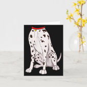 Dalmatische kostuum kaart (Gele Bloem)