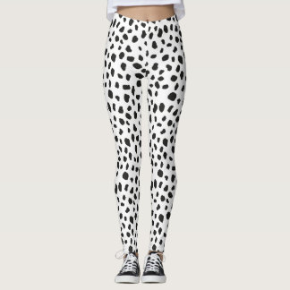 Dalmatische Leggings/Spotted Animal Print Leggings