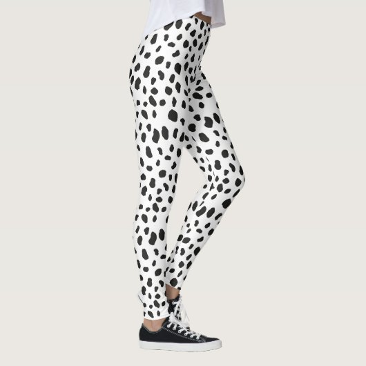 Dalmatische Leggings/Spotted Animal Print Leggings (Rechts)