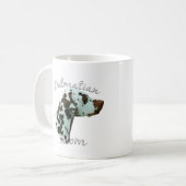 Dalmatische (lever) Moeder 2 Koffiemok (Voorkant links)