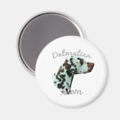 Dalmatische (lever) Moeder 2 Magneet (Voorkant / Achterkant)