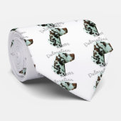 Dalmatische (lever) Moeder 2 Stropdas (Opgerold)