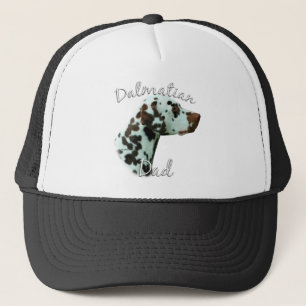 Dalmatische (lever) Papa 2 Trucker Pet