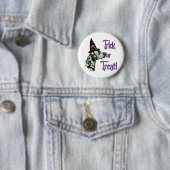 Dalmatische (lever) Trick Ronde Button 5,7 Cm (In situ)