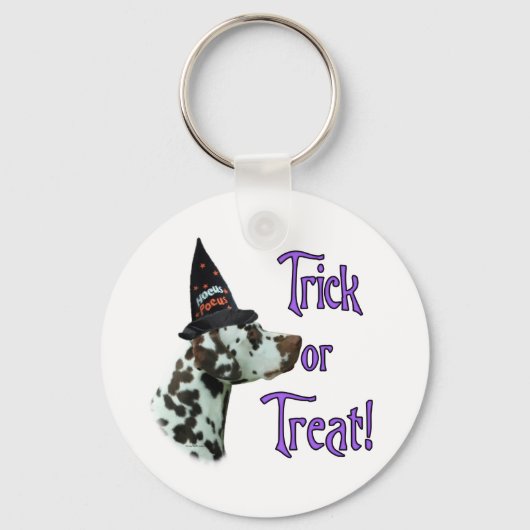 Dalmatische (lever) Trick Sleutelhanger (Voorkant)
