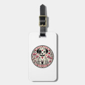 Dalmatische Liefde Bagagelabel (Voorkant verticaal)