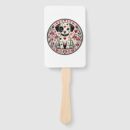 Dalmatische Liefde Handwaaier (Voorkant)